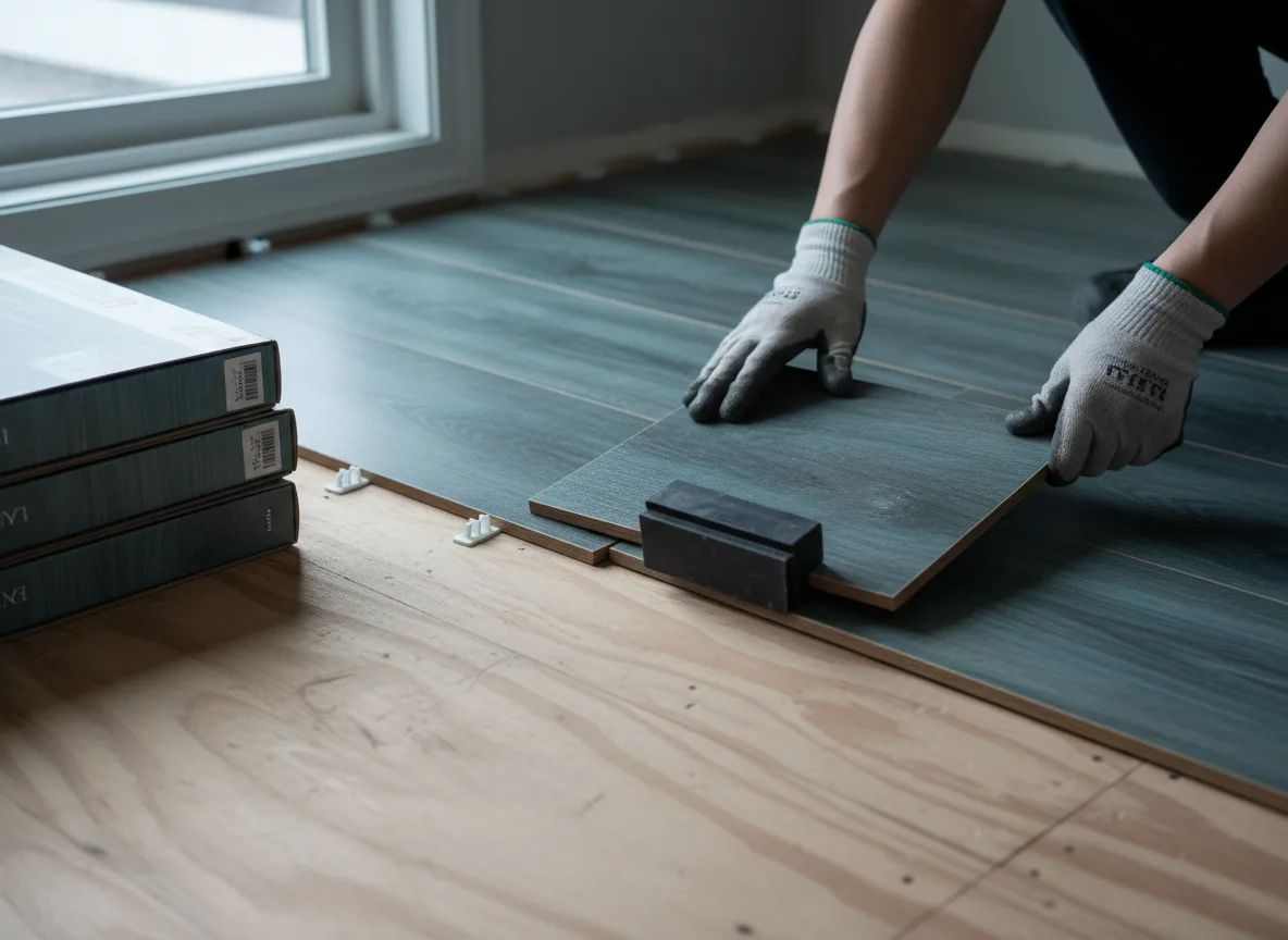 Luxury Vinyl Plank Installation company in Pickrell, NE